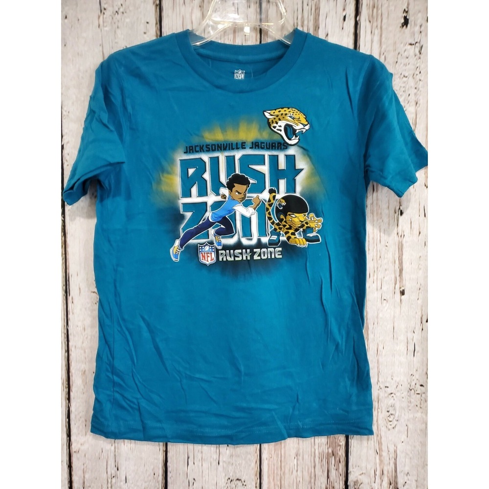 NFL Apparel Youth Medium Jacksonville Jaguars Short Sleeve Tee Shirt T-Shirt new